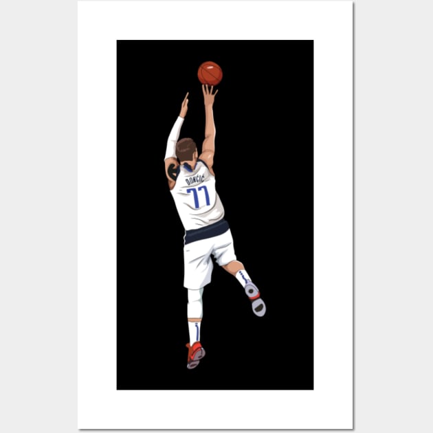 Luka Doncic Wall Art by IveyEricssonArt